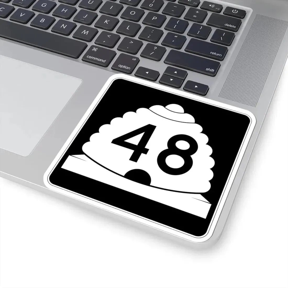 Utah SR 48 (Utah) (Road Sign) STICKER Vinyl Kiss-Cut Decal - The Sticker Space