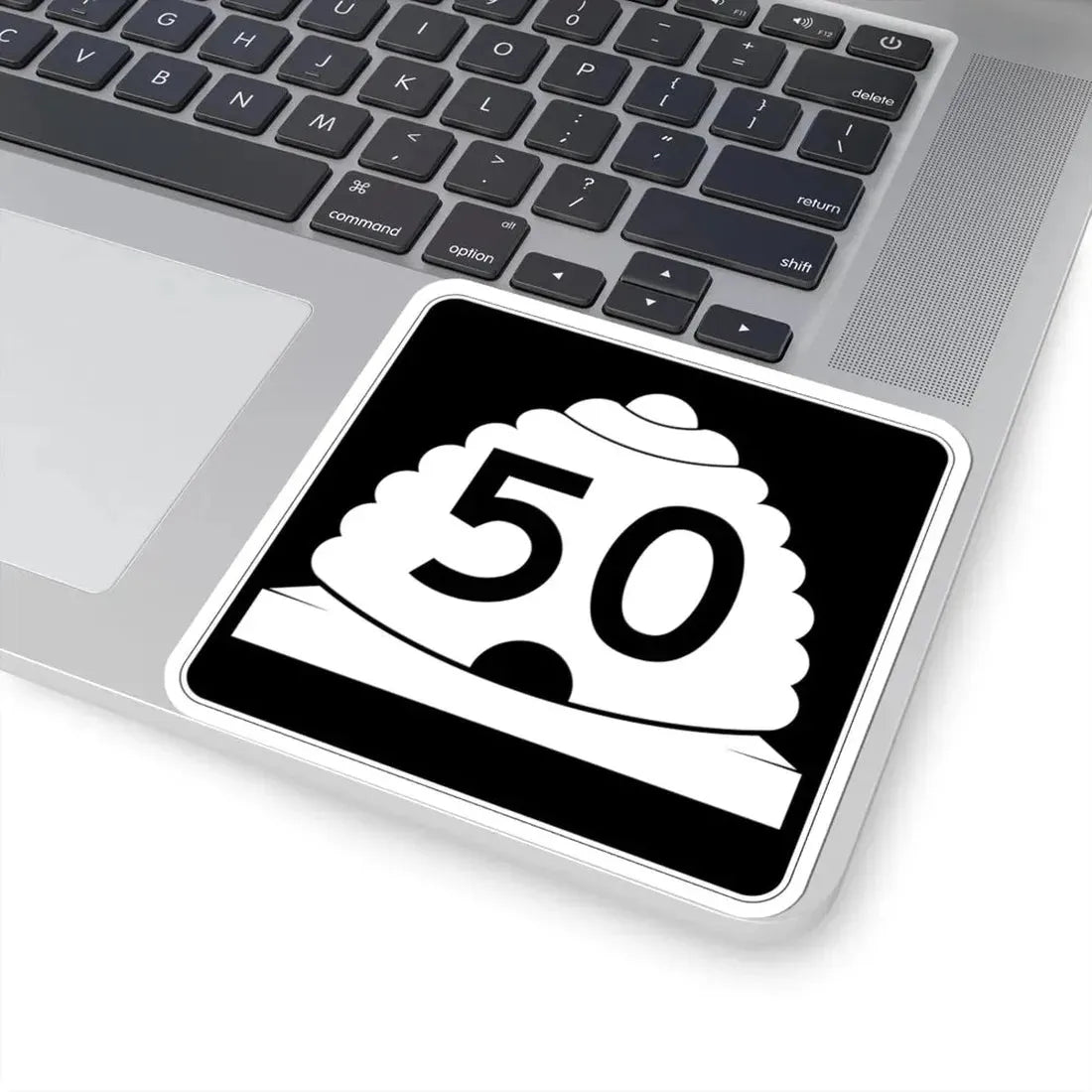 Utah SR 50 (Utah) (Road Sign) STICKER Vinyl Kiss-Cut Decal - The Sticker Space