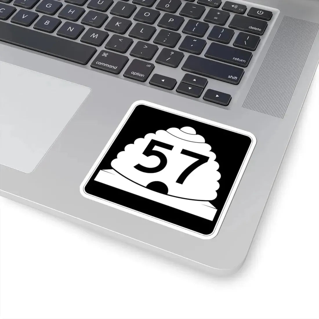 Utah SR 57 (Utah) (Road Sign) STICKER Vinyl Kiss-Cut Decal - The Sticker Space