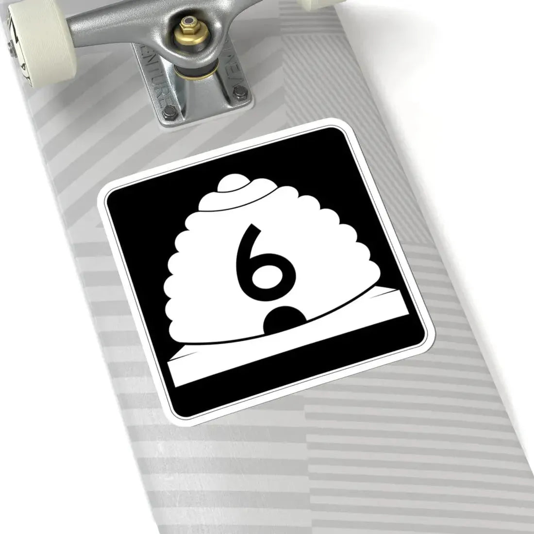 Utah SR 6 (Utah) (Road Sign) STICKER Vinyl Kiss-Cut Decal - The Sticker Space