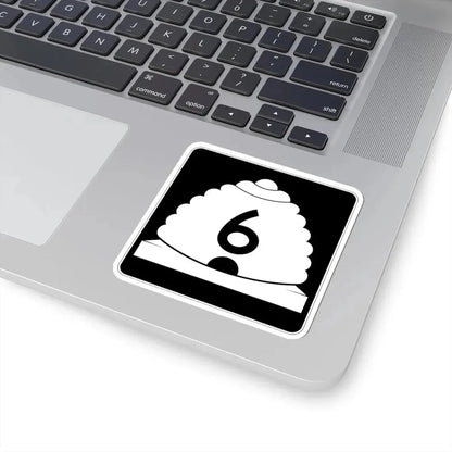 Utah SR 6 (Utah) (Road Sign) STICKER Vinyl Kiss-Cut Decal - The Sticker Space