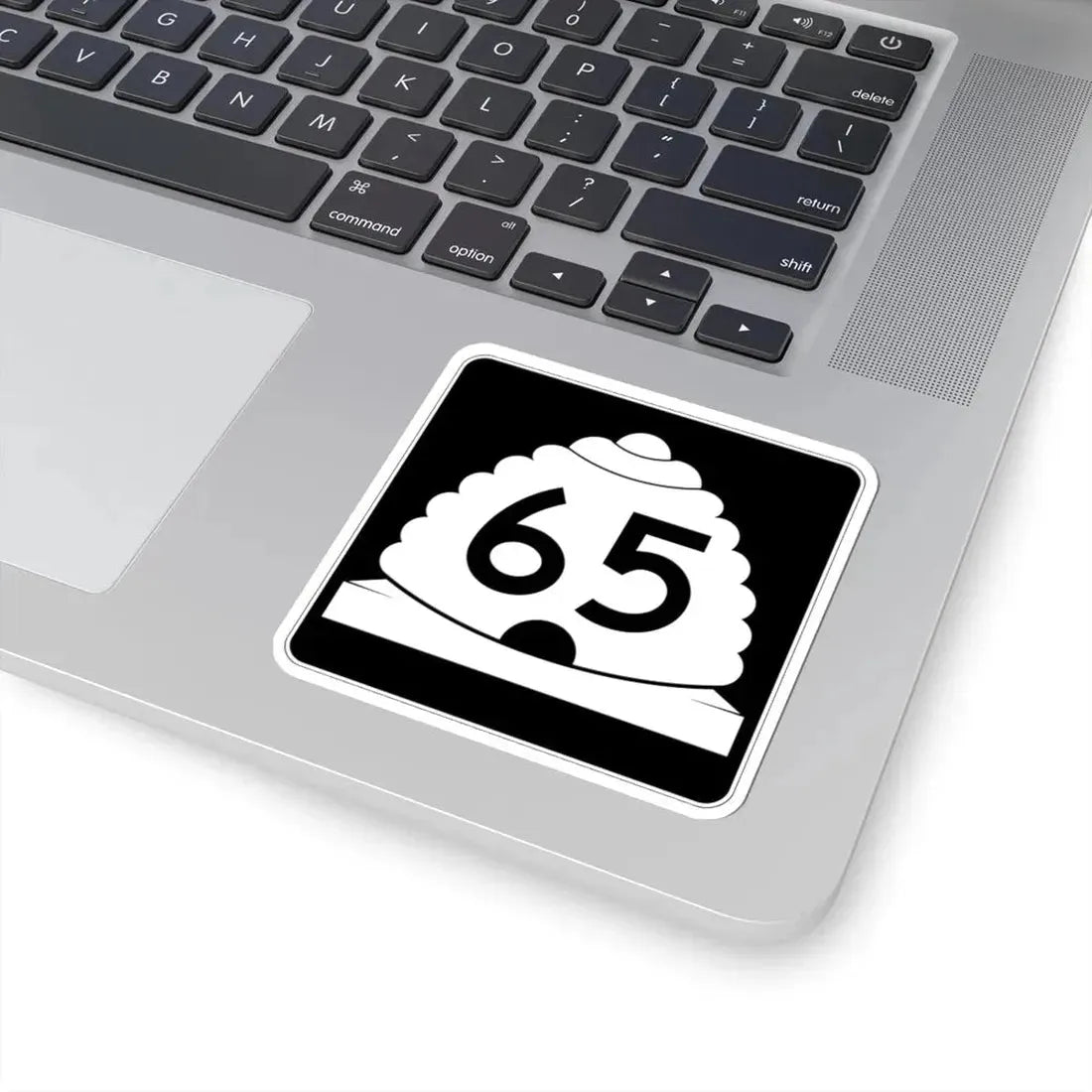 Utah SR 65 (Utah) (Road Sign) STICKER Vinyl Kiss-Cut Decal - The Sticker Space