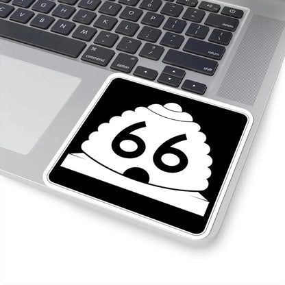 Utah SR 66 (Utah) (Road Sign) STICKER Vinyl Kiss-Cut Decal - The Sticker Space