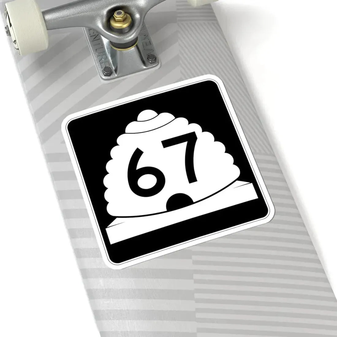 Utah SR 67 (Utah) (Road Sign) STICKER Vinyl Kiss-Cut Decal - The Sticker Space