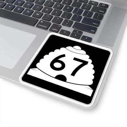 Utah SR 67 (Utah) (Road Sign) STICKER Vinyl Kiss-Cut Decal - The Sticker Space