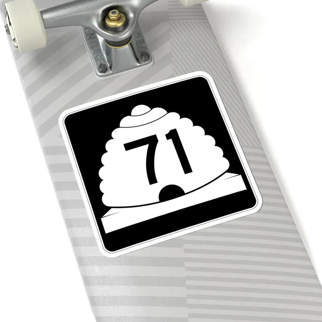 Utah SR 71 (Utah) (Road Sign) STICKER Vinyl Kiss-Cut Decal - The Sticker Space