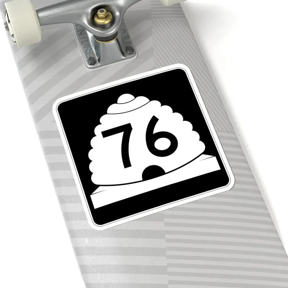 Utah SR 76 (Utah) (Road Sign) STICKER Vinyl Kiss-Cut Decal - The Sticker Space
