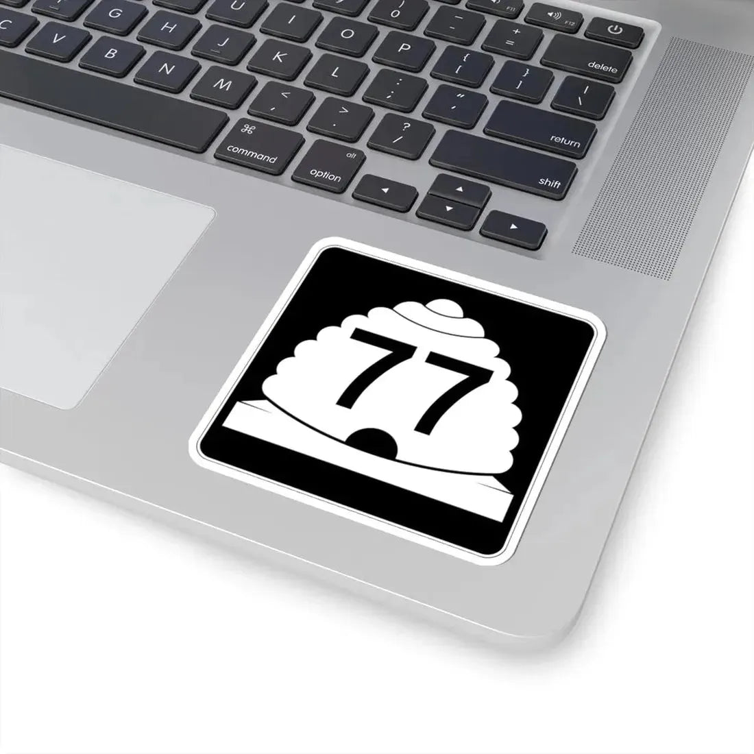Utah SR 77 (Utah) (Road Sign) STICKER Vinyl Kiss-Cut Decal - The Sticker Space
