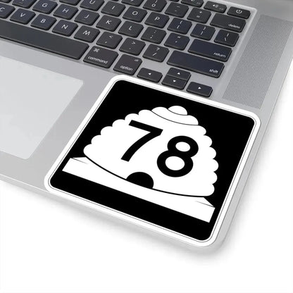 Utah SR 78 (Utah) (Road Sign) STICKER Vinyl Kiss-Cut Decal - The Sticker Space