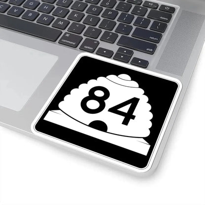 Utah SR 84 (Utah) (Road Sign) STICKER Vinyl Kiss-Cut Decal - The Sticker Space