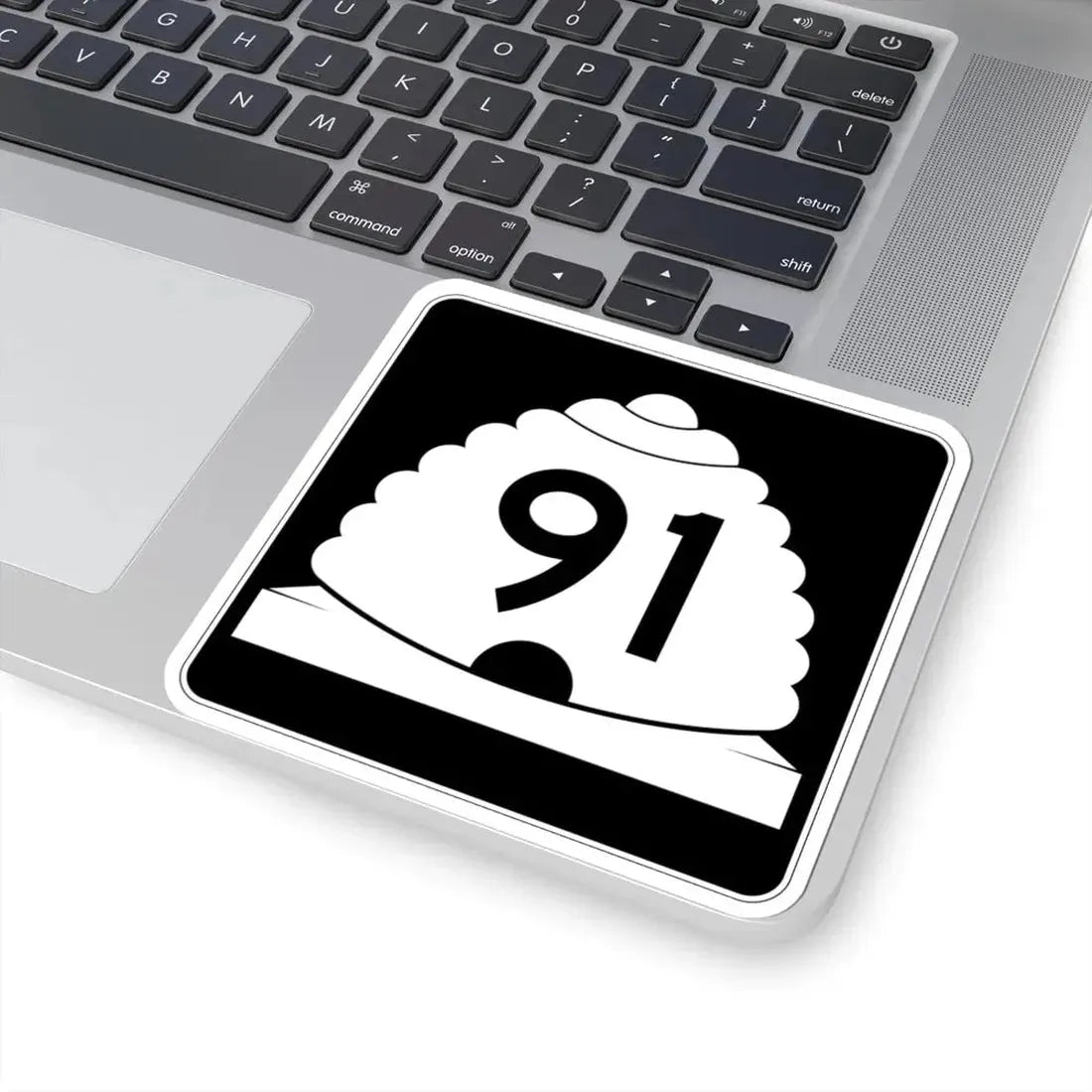 Utah SR 91 (Utah) (Road Sign) STICKER Vinyl Kiss-Cut Decal - The Sticker Space
