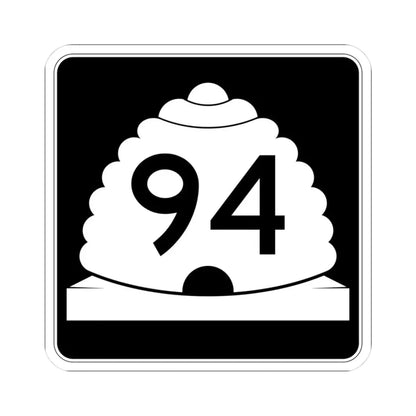 Utah SR 94 (Utah) (Road Sign) STICKER Vinyl Kiss-Cut Decal 3 Inch White - The Sticker Space