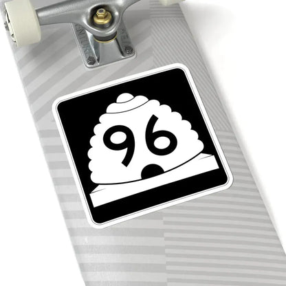 Utah SR 96 (Utah) (Road Sign) STICKER Vinyl Kiss-Cut Decal - The Sticker Space