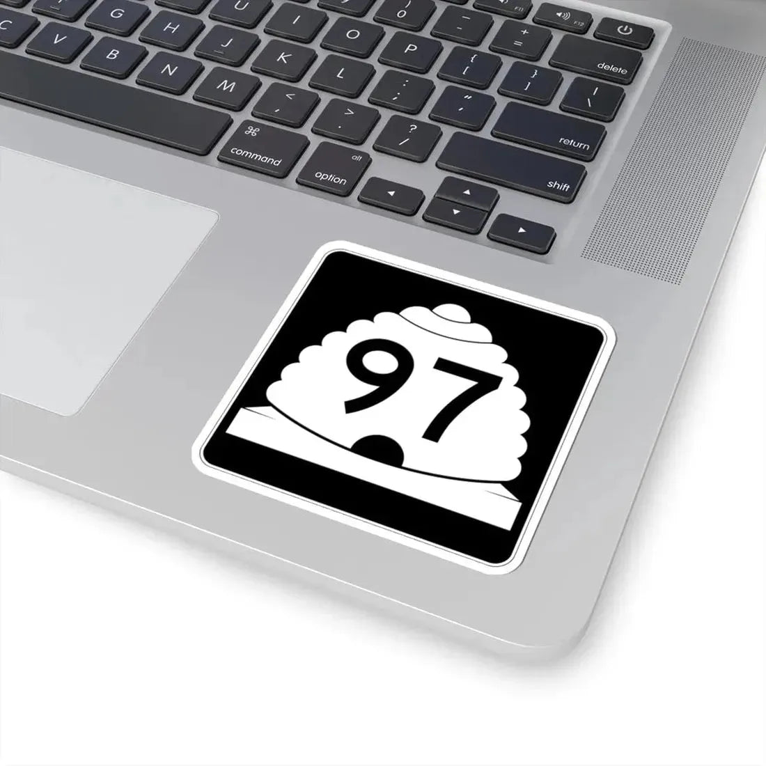 Utah SR 97 (Utah) (Road Sign) STICKER Vinyl Kiss-Cut Decal - The Sticker Space