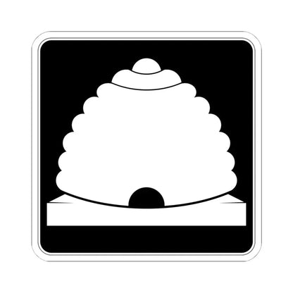 Utah SR blank (Utah) (Road Sign) STICKER Vinyl Kiss-Cut Decal 6 Inch White - The Sticker Space