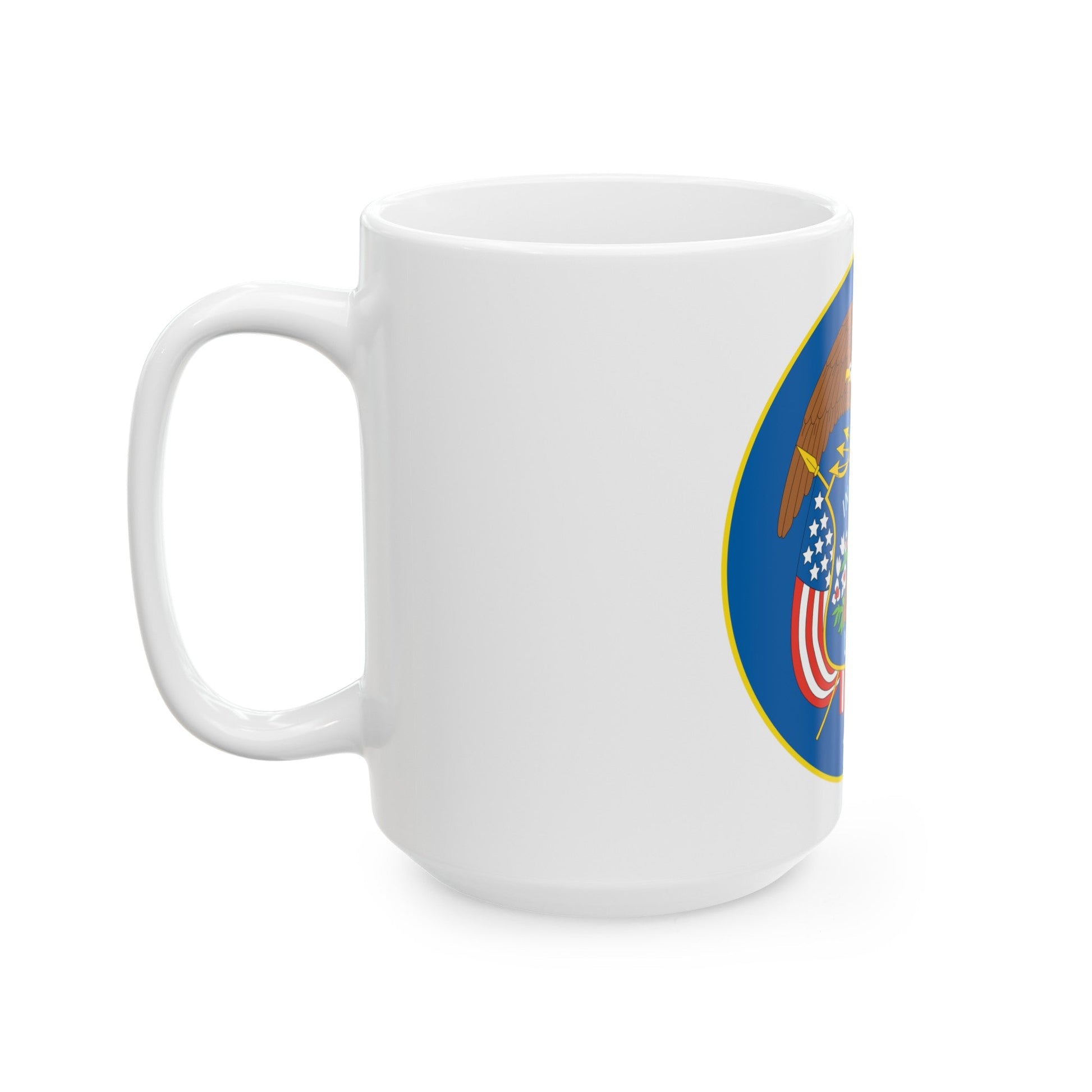 Utah State Seal NARA - White Coffee Mug-The Sticker Space