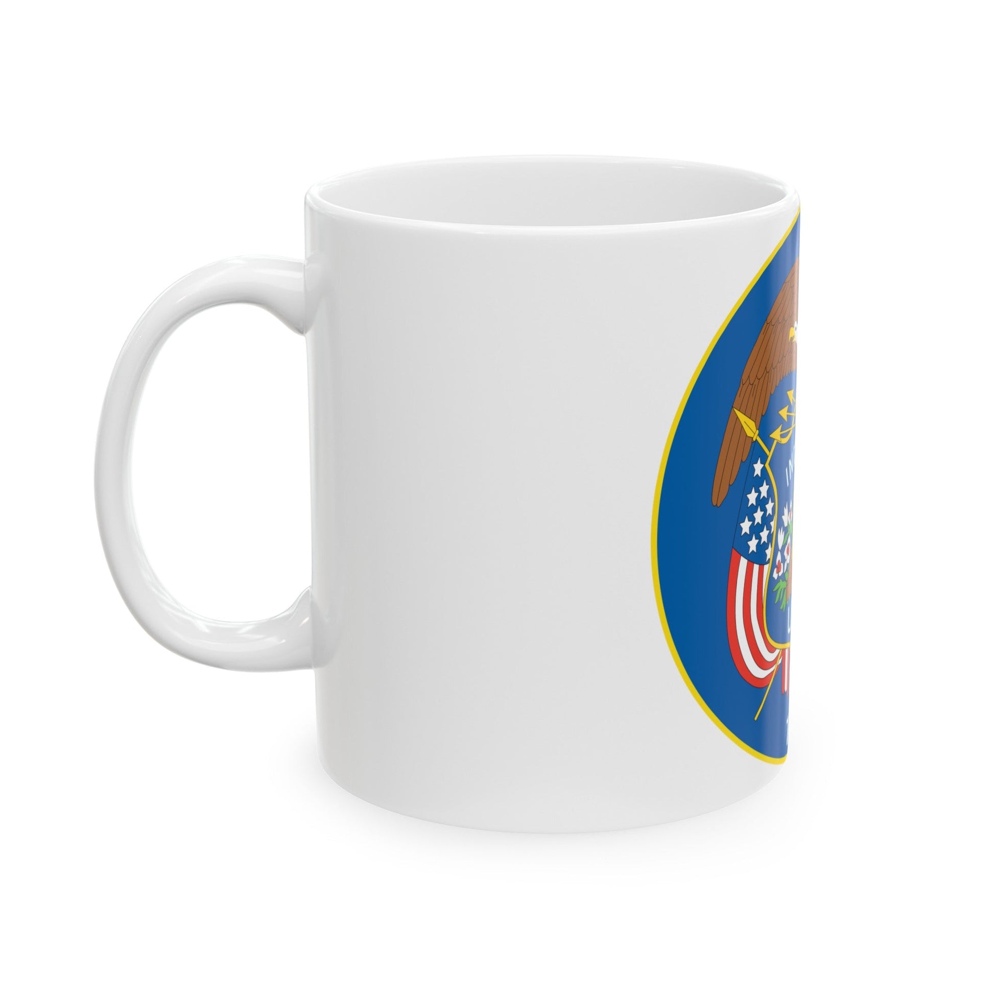 Utah State Seal NARA - White Coffee Mug-The Sticker Space