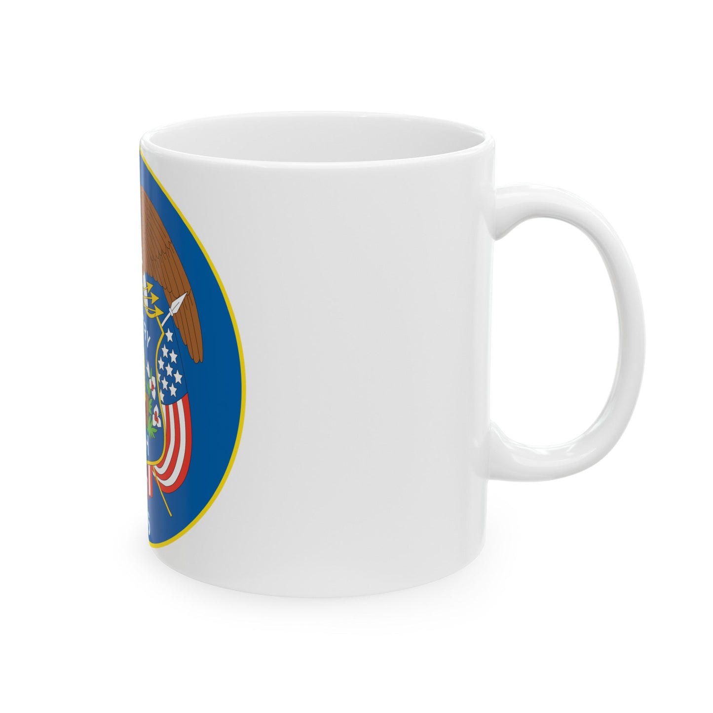 Utah State Seal NARA - White Coffee Mug-The Sticker Space