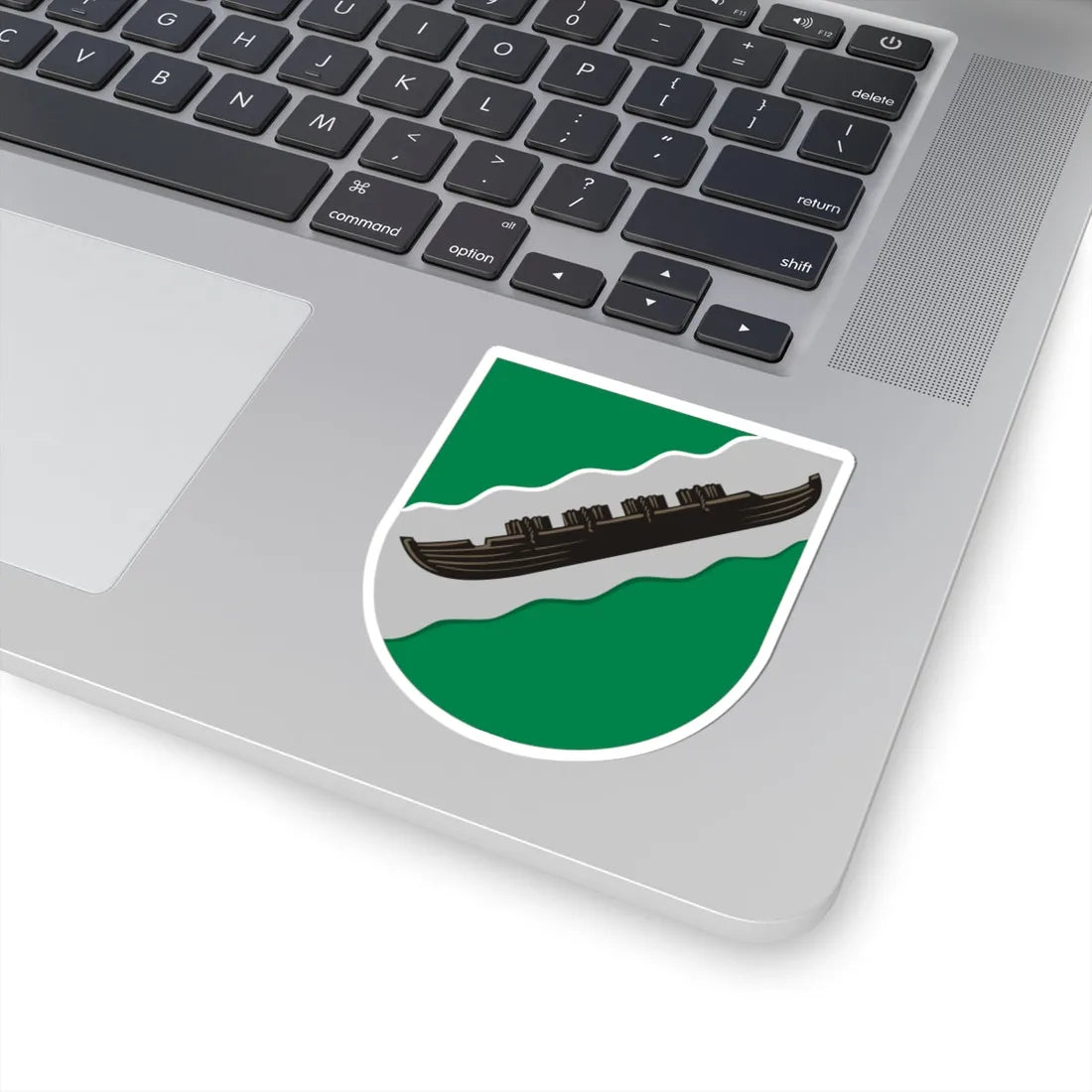 Utajärvi.vaakuna (Finland) (Coat of Arms) STICKER Vinyl Kiss-Cut Decal - The Sticker Space