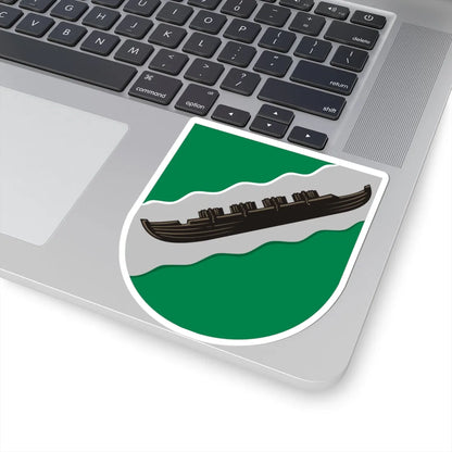 Utajärvi.vaakuna (Finland) (Coat of Arms) STICKER Vinyl Kiss-Cut Decal - The Sticker Space