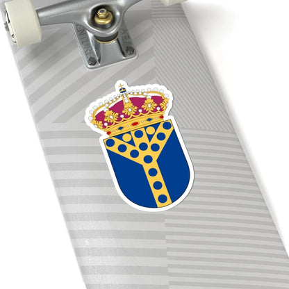 Utbetalningsmyndigheten vapen (Sweden) (Coat of Arms) STICKER Vinyl Kiss-Cut Decal - The Sticker Space