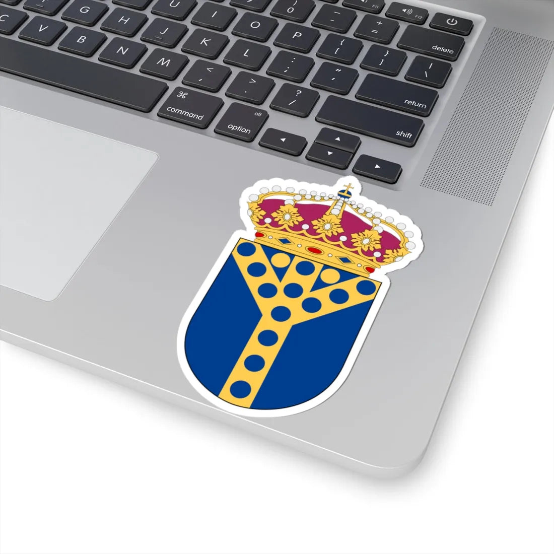 Utbetalningsmyndigheten vapen (Sweden) (Coat of Arms) STICKER Vinyl Kiss-Cut Decal - The Sticker Space