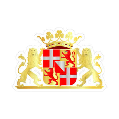 Utrecht provincie wapen (Netherlands) (Coat of Arms) STICKER Vinyl Kiss-Cut Decal 3 Inch White - The Sticker Space