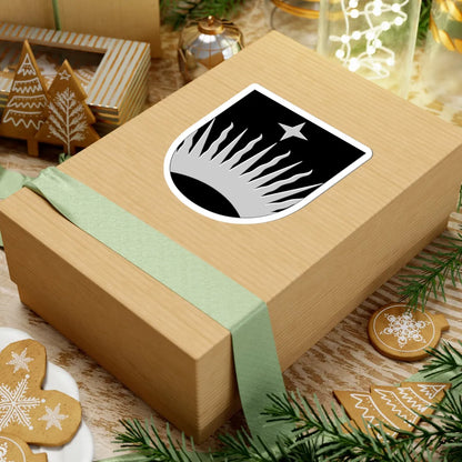 Utsjoki.vaakuna (Finland) (Coat of Arms) STICKER Vinyl Kiss-Cut Decal - The Sticker Space