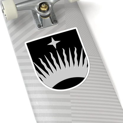 Utsjoki.vaakuna (Finland) (Coat of Arms) STICKER Vinyl Kiss-Cut Decal - The Sticker Space