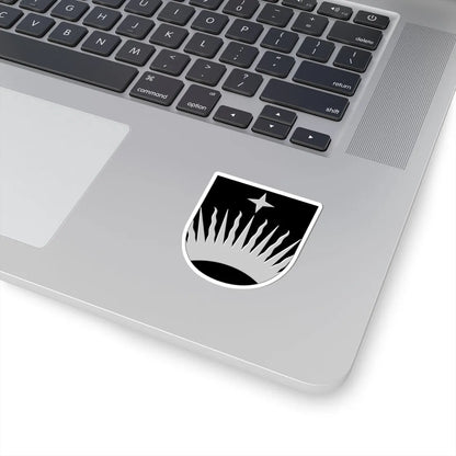 Utsjoki.vaakuna (Finland) (Coat of Arms) STICKER Vinyl Kiss-Cut Decal - The Sticker Space