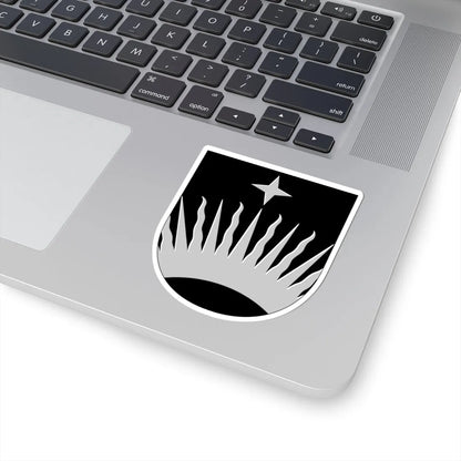 Utsjoki.vaakuna (Finland) (Coat of Arms) STICKER Vinyl Kiss-Cut Decal - The Sticker Space