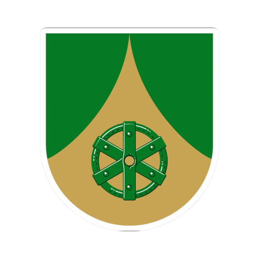 Uurainen.vaakuna (Finland) (Coat of Arms) STICKER Vinyl Kiss-Cut Decal 2 Inch White - The Sticker Space