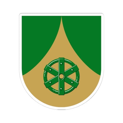 Uurainen.vaakuna (Finland) (Coat of Arms) STICKER Vinyl Kiss-Cut Decal 6 Inch White - The Sticker Space