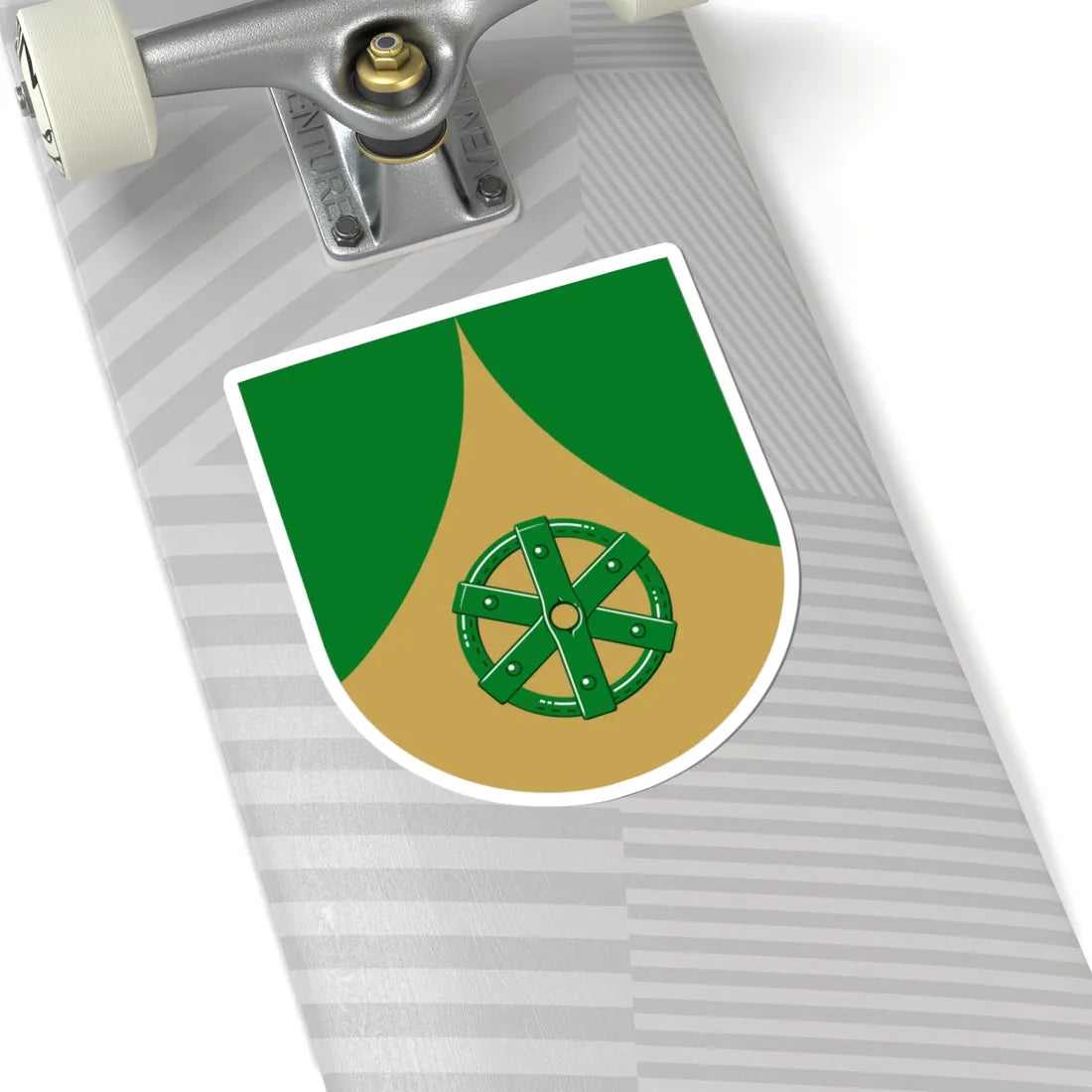 Uurainen.vaakuna (Finland) (Coat of Arms) STICKER Vinyl Kiss-Cut Decal - The Sticker Space