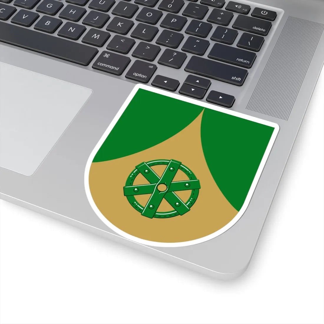 Uurainen.vaakuna (Finland) (Coat of Arms) STICKER Vinyl Kiss-Cut Decal - The Sticker Space