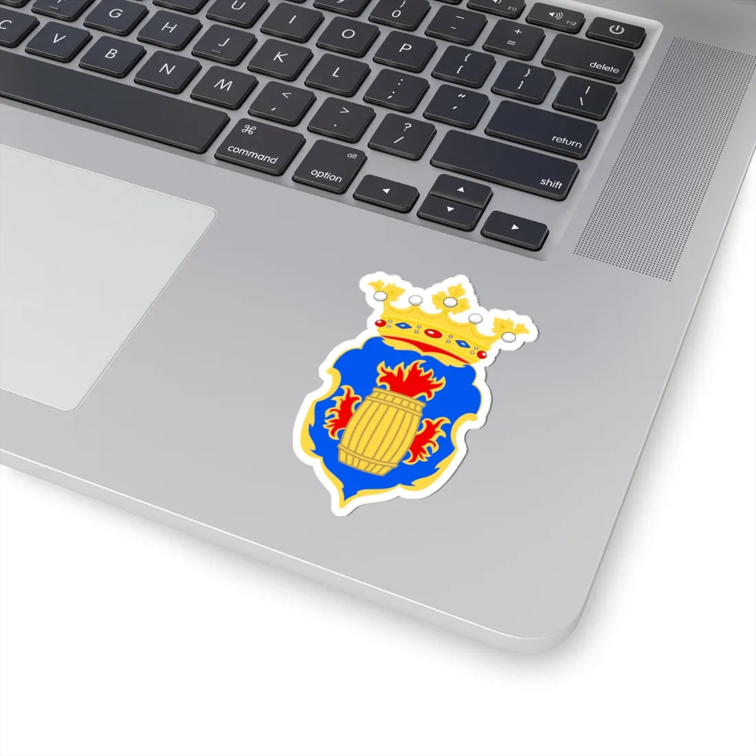 Uusikaarlepyy.vaakuna (Finland) (Coat of Arms) STICKER Vinyl Kiss-Cut Decal - The Sticker Space