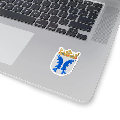 Uusikaupunki.vaakuna (Finland) (Coat of Arms) STICKER Vinyl Kiss-Cut Decal - The Sticker Space