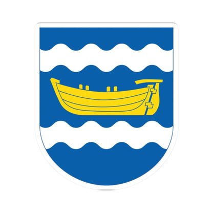 Uusimaa.vaakuna (Finland) (Coat of Arms) STICKER Vinyl Kiss-Cut Decal 2 Inch White - The Sticker Space