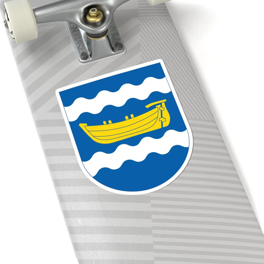 Uusimaa.vaakuna (Finland) (Coat of Arms) STICKER Vinyl Kiss-Cut Decal - The Sticker Space