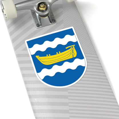 Uusimaa.vaakuna (Finland) (Coat of Arms) STICKER Vinyl Kiss-Cut Decal - The Sticker Space