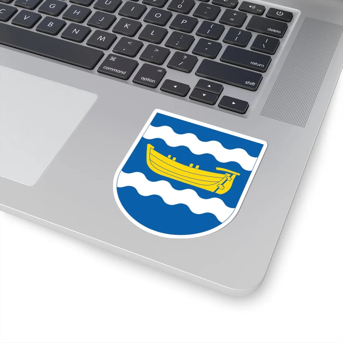 Uusimaa.vaakuna (Finland) (Coat of Arms) STICKER Vinyl Kiss-Cut Decal - The Sticker Space