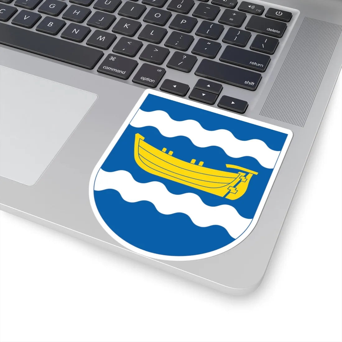 Uusimaa.vaakuna (Finland) (Coat of Arms) STICKER Vinyl Kiss-Cut Decal - The Sticker Space