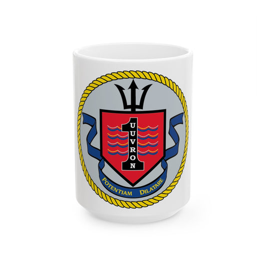 UUVRON 1 (U.S. Navy) White Coffee Mug-15oz-The Sticker Space