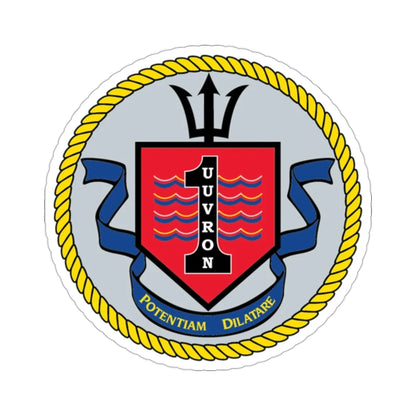 UUVRON 1 (U.S. Navy) STICKER Vinyl Die-Cut Decal 2 Inch - The Sticker Space