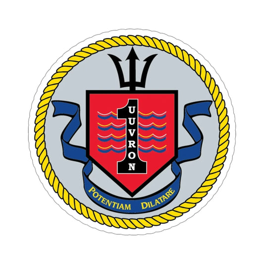 UUVRON 1 (U.S. Navy) STICKER Vinyl Die-Cut Decal 6 Inch - The Sticker Space