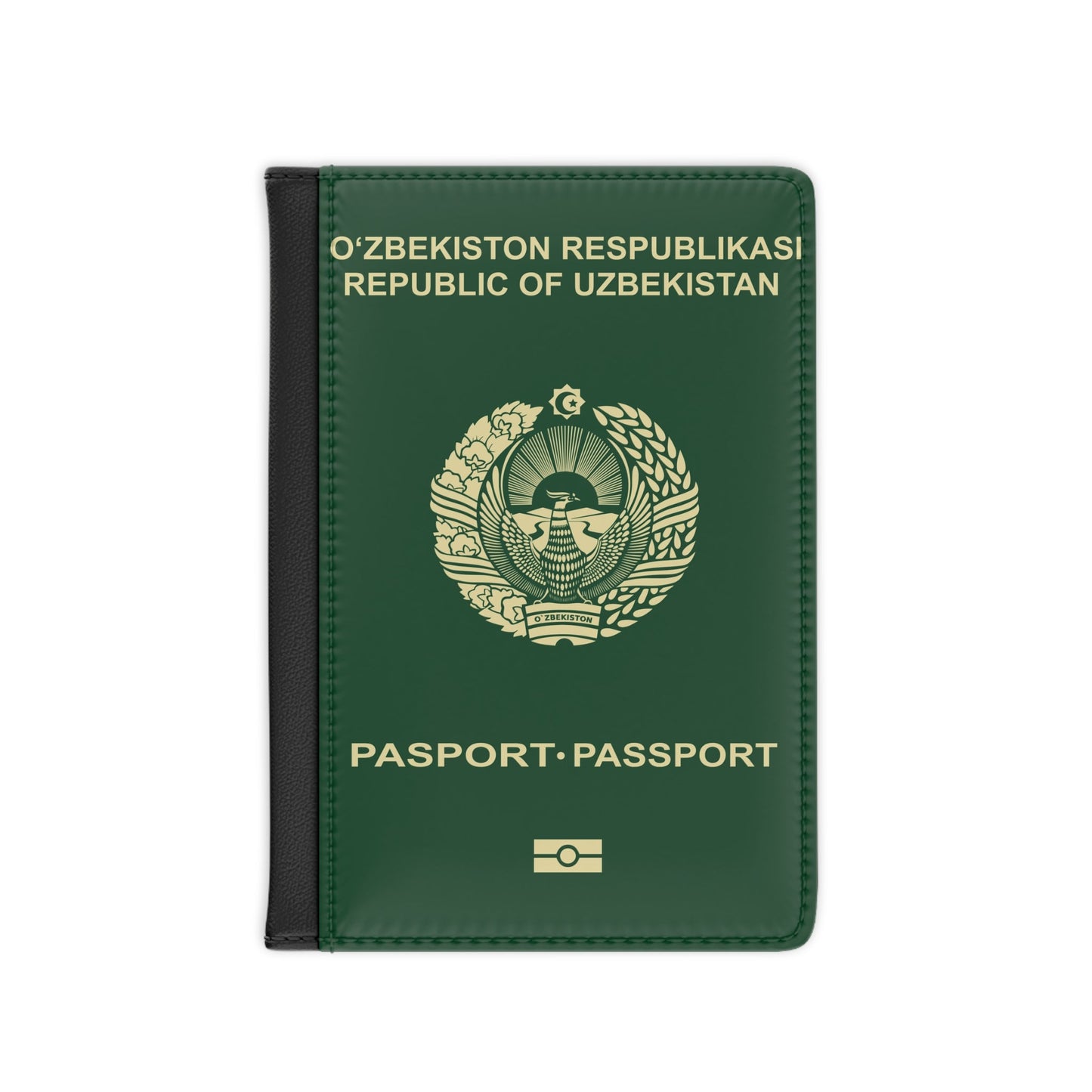 Uzbek Passport - Passport Holder-3.9" x 5.8"-The Sticker Space