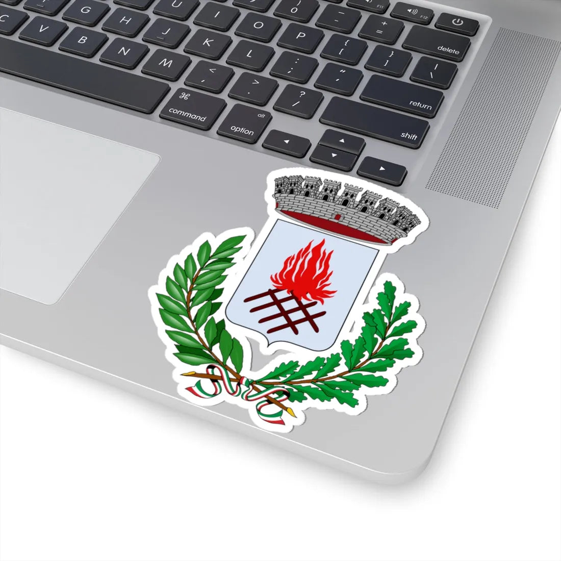 Uzzano-Stemma (Italy) (Coat of Arms) STICKER Vinyl Kiss-Cut Decal - The Sticker Space