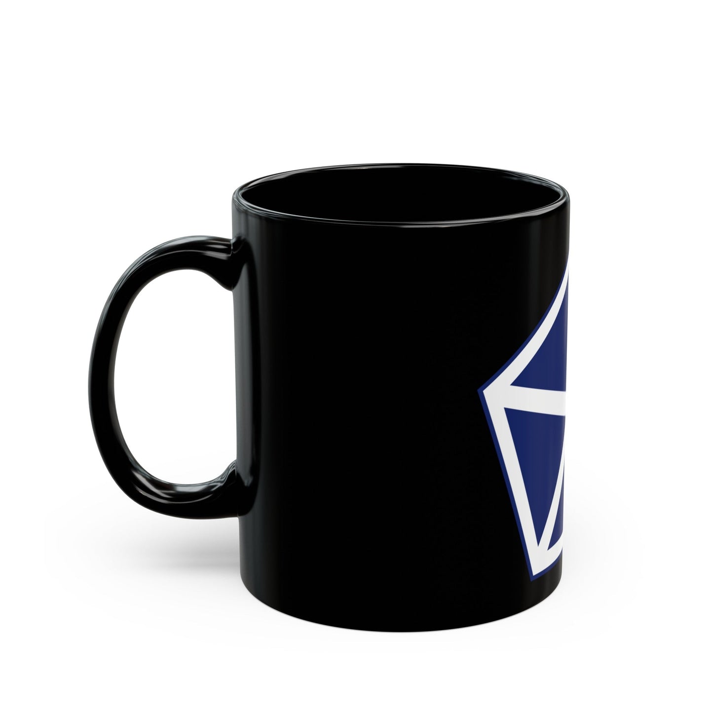 V Corps United States (U.S. Army) Black Coffee Mug-The Sticker Space