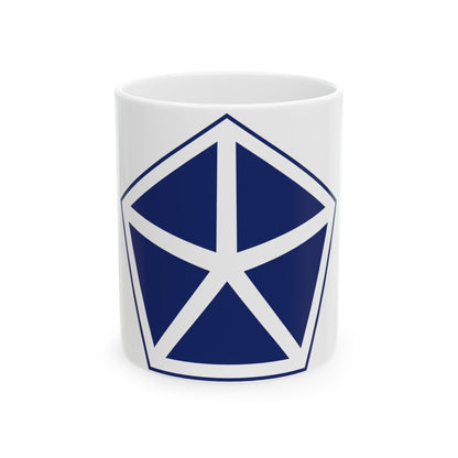 V Corps United States (U.S. Army) White Coffee Mug-11oz-The Sticker Space