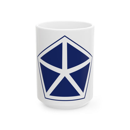 V Corps United States (U.S. Army) White Coffee Mug-15oz-The Sticker Space